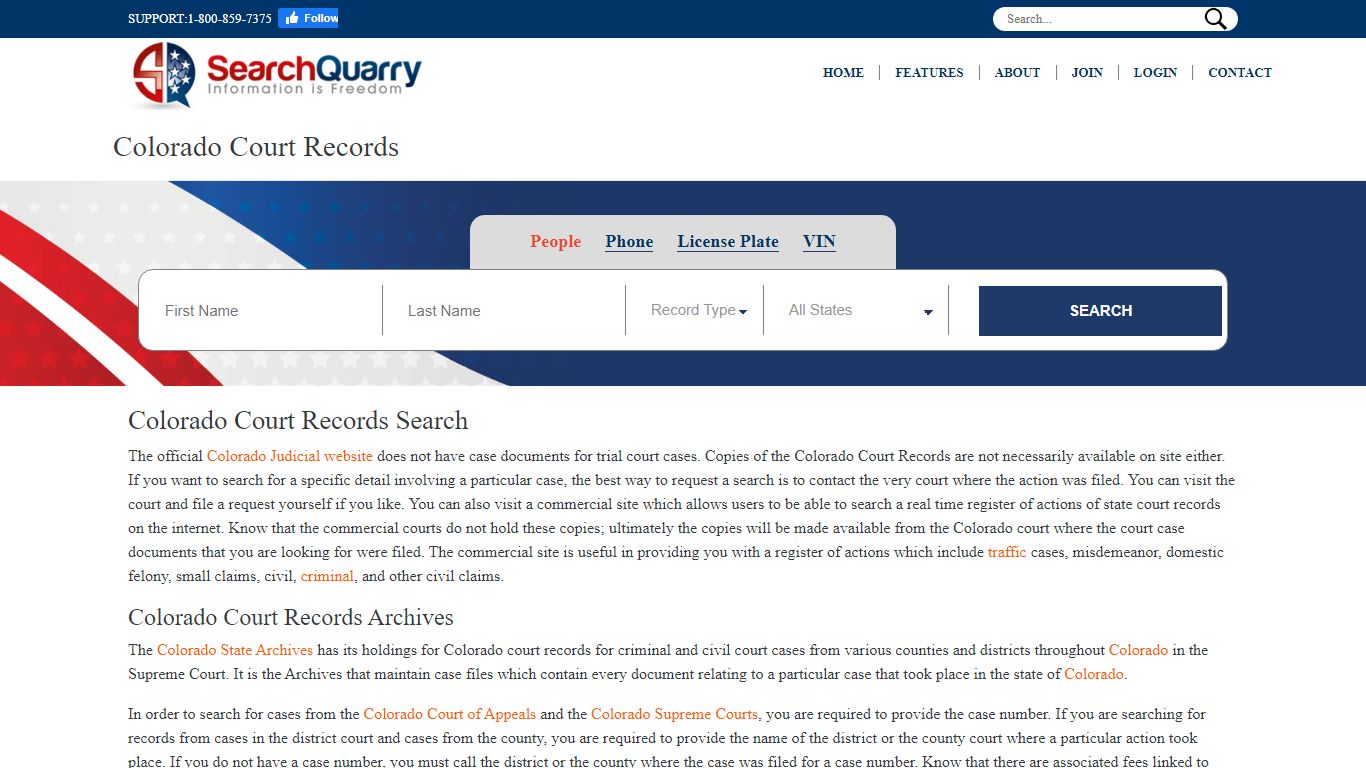 Colorado Court Records | Enter a Name to View Court Records Online
